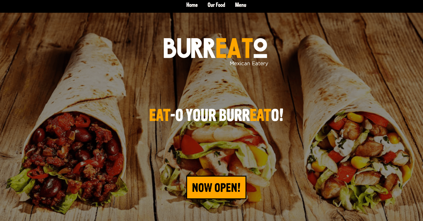 burreato restaurant site